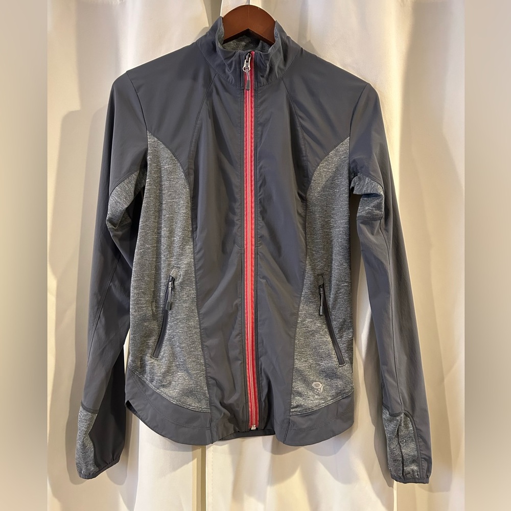 Mountain Hardwear Mighty Power Hybrid Jacket Gray Womens Medium